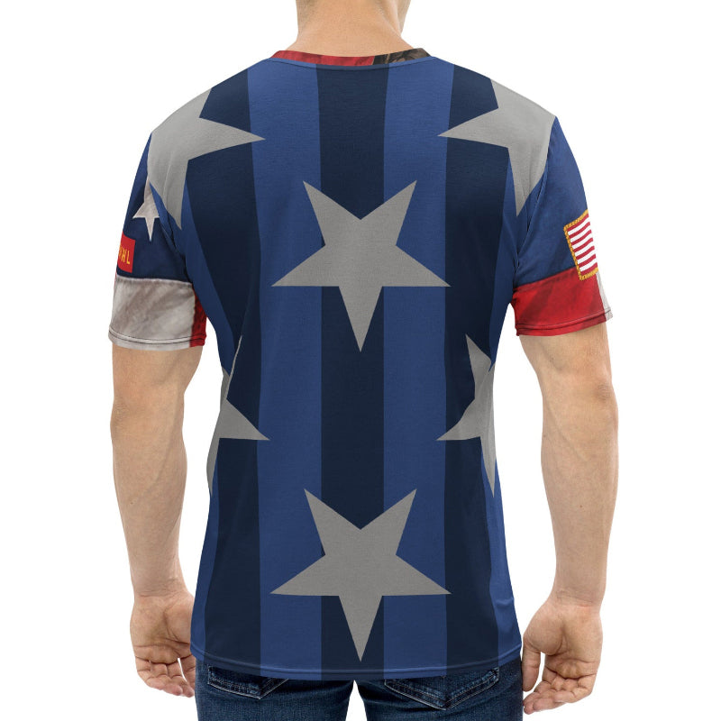 Personalized America's 250th Year Eagle AOP Tee by Key Junkies